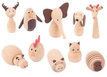 Loose parts - tickit - freestyle- dieren - set van 10