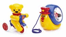 Tolo-push n pull teddy-slak