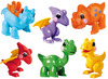 Eerste speelgoed - Tolo - first friends - dinosaurussen - 6 stuks