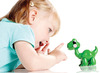 Eerste speelgoed - Tolo - first friends - dinosaurussen - 6 stuks