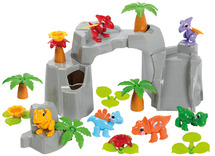 Eerste speelgoed - Tolo - first friends - dinowereld - 26-delig