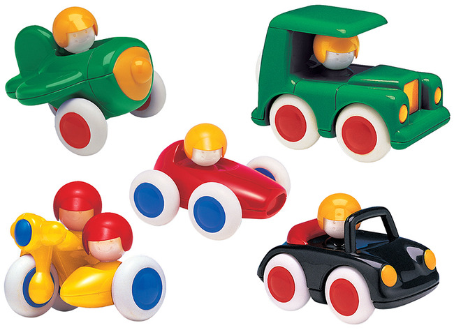 Babyspeelgoed - Tolo - Voertuigen - Set Van 5