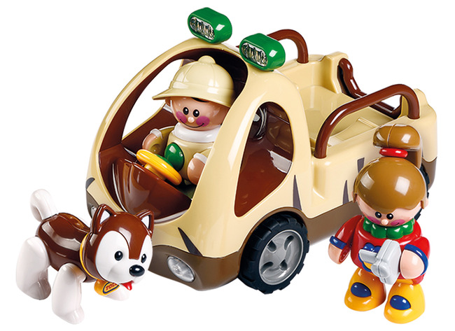 Eerste Speelgoed - Tolo First Friends - Safari Jeep - 4-delig