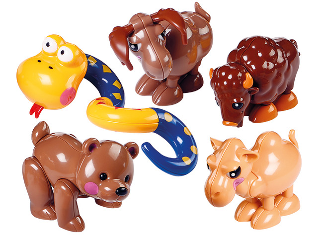 Eerste Speelgoed - Tolo First Friends - Wilde Dieren - Set Van 5