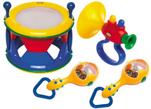 Eerste speelgoed - Tolo - muziekset - set van 3