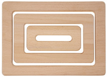 Outdoor - Yellow Door Natural Focus Frames - set van 3