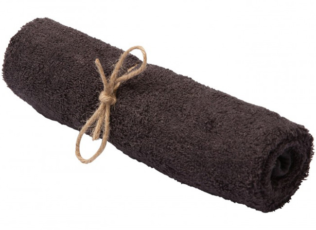 Handdoek - Timboo - 50 X 74 Cm - Graphit - Per Stuk