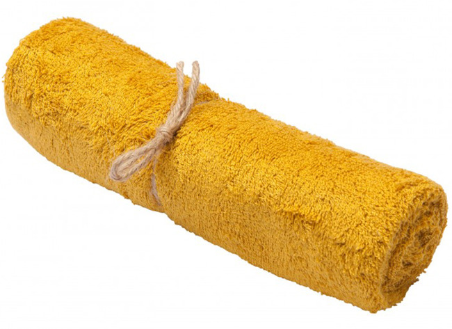Handdoek - Timboo - 50 X 74 Cm - Ocher - Per Stuk
