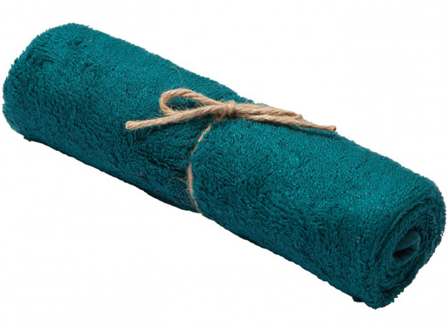 Handdoek - Timboo - 50 X 74 Cm - Deep Lake - Per Stuk