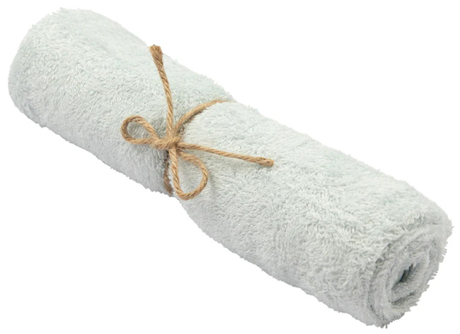 Handdoek - Timboo - 50 X 74 Cm - Riviera Blue - Per Stuk