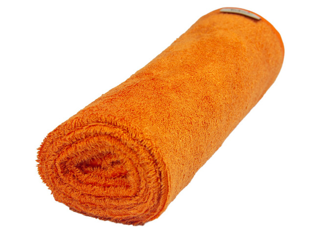 Textiel - Handdoek - Timboo - Per Stuk - Oranje - Leverbaar In 8 Kleuren