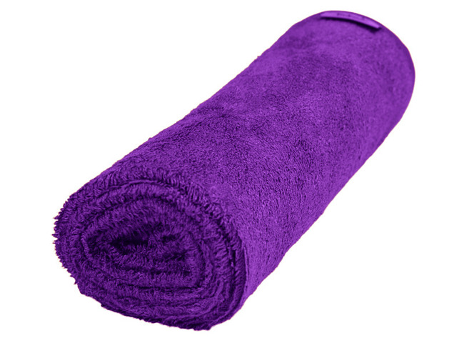 Textiel - Handdoek - Timboo - Per Stuk - Paars - Leverbaar In 8 Kleuren