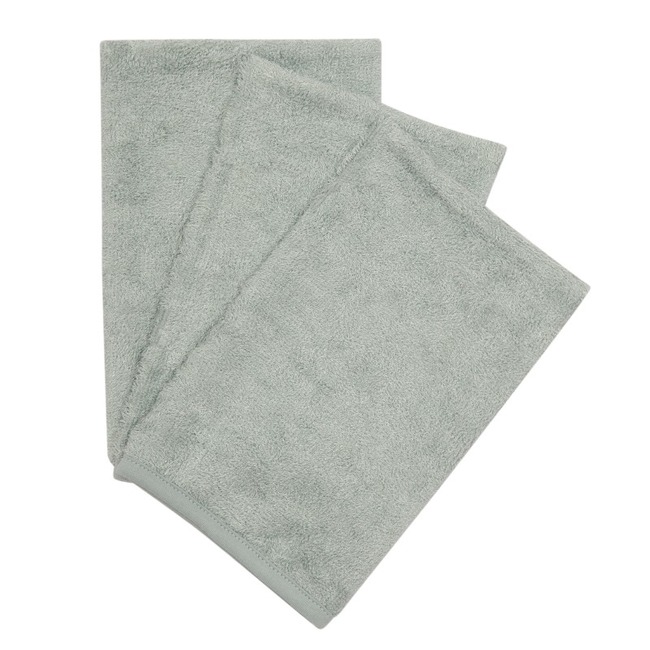 Textiel - Washandje - Timboo - Per Stuk - Sea Blue