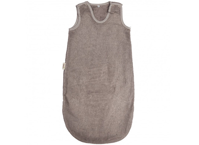 Textiel - Slaapzak - Slaapzak Bamboe Zomer 70 Cm - Timboo - Anthracite - Per Stuk