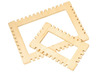 Outdoor - Yellow Door Natural Weaving Frames - set van 2