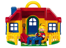 Eerste speelgoed - Tolo - first friends - speelhuis - 7-delig