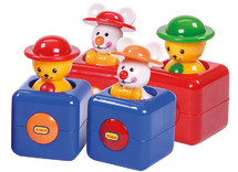 Babyspeelgoed - Tolo - jonge vriendjes - 4 stuks