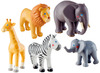 Poppenhoek - Haba - little friends - safaridieren - 5 stuks