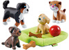 Poppenhoek - Haba - little friends - huisdieren - 12-delig