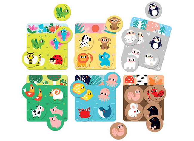 Bingo Spel - Banana Panda - Habitat Bingo - Per Spel