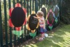 Outdoor-krijtbord margrieten