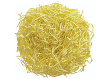 Decogras - papier - 150 g - geel - per stuk