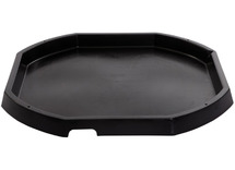 Speeltafel - actieve wereld - presenteerblad - Tuff Tray - zwart - per stuk