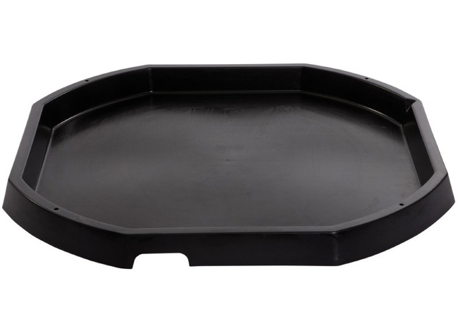 Tafel - Speeltafel - Actieve Wereld - Presenteerblad - Tuff Tray - Zwart - Per Stuk
