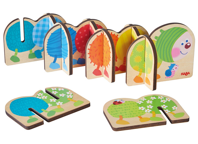 Kleuren Sorteren - Haba - Puzzel - Pomponrups