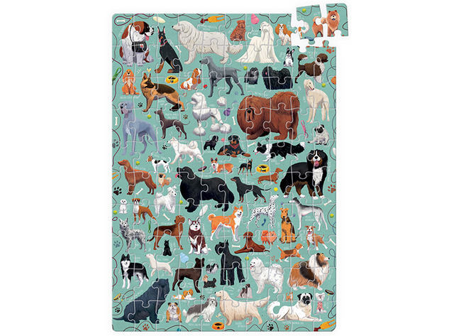 Puzzels - Karton - Banana Panda - Dogs - 100-delig - Per Puzzel