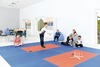 Vloertegels - 1 m x 1 m - blauw - set van 2