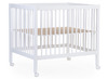 Kinderpark - rechthoekig 98 x 78 cm - childhome - per stuk - leverbaar in natuur-wit