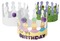Kronen - 61 Cm - Karton - Blanco - Set Van 24