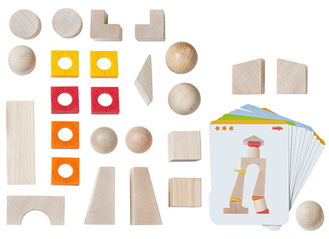 Balanceerspel - Haba - 3d Compositiespel - Balanceertorens - Per Spel
