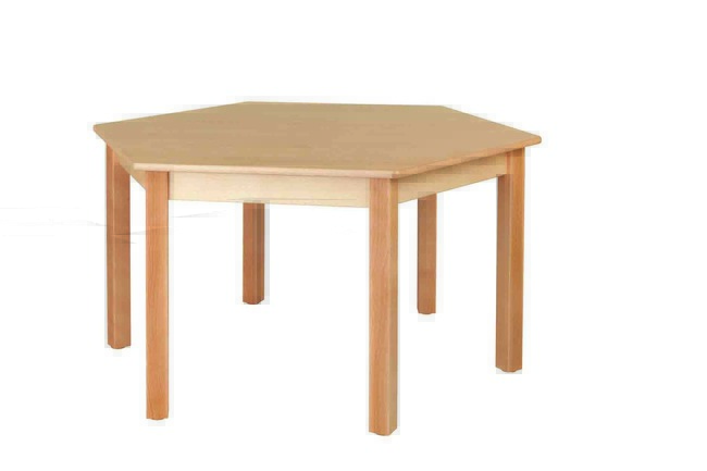 Tafel, Standaard, Zeshoekig ø 120 Cm