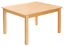 Tafel, Standaard, Rechthoekig 80 X 60 Cm