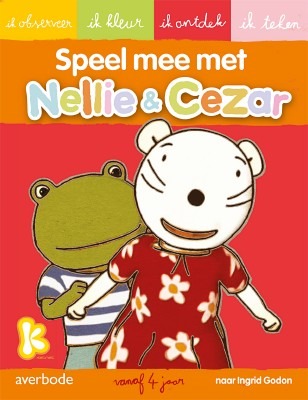 Boek - Ontdek En Kleurboek - Speel Mee Met Nellie En Cezar