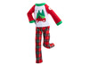 Poppenkledij - The Elf on the Shelf Claus Couture - bomen en boerderij pyjama - per stuk