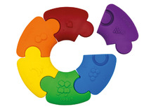 Kleurenwiel - puzzel - Jellystone Colour Wheel - regenboog - per stuk