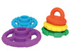 Stapeltoren - bijtring - Jellystone Rainbow Stacker - regenboog - per stuk