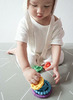 Stapeltoren - bijtring - Jellystone Rainbow Stacker - regenboog - per stuk