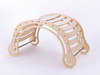 Bewegingsmateriaal - waldorf rocker - xxl natural - per stuk