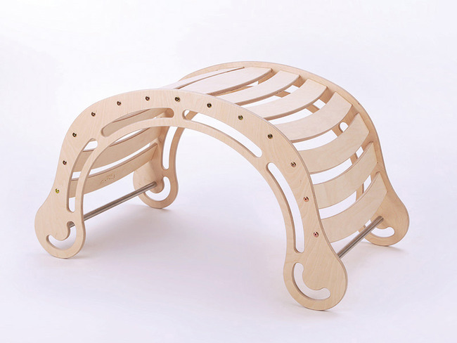 Bewegingsmateriaal - Waldorf Rocker - Xxl Natural - Per Stuk