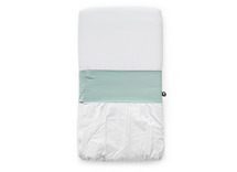 Textiel - beddengoed - nunki - lakentje - 120 x 60 cm - per stuk - mint groen - per stuk