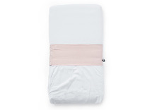 Textiel - beddengoed - nunki - lakentje - 120 x 60 cm - per stuk - licht rose - per stuk