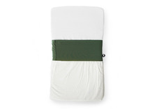 Textiel - beddengoed - nunki - lakentje - 40 x 90 cm - per stuk - botanisch groen - leverbaar in 6 kleuren