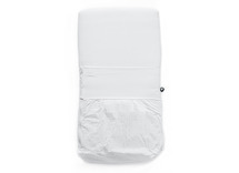 Textiel - beddengoed - nunki - lakentje - 40 x 90 cm - per stuk - off white - leverbaar in 6 kleuren