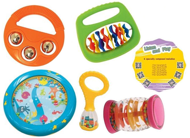Muziek - Baby Ritmeset - Set Van 6