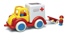 Jumbo ziekenwagen met draagberrie