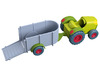 Poppenhoek - Haba - little friends - traktor met kar